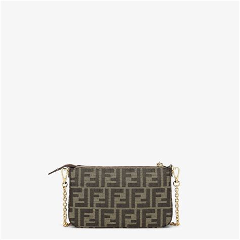 fendi vinyl clutch bag|fendi baguette pouch.